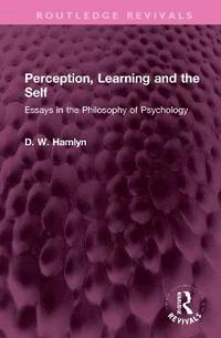 bokomslag Perception, Learning and the Self