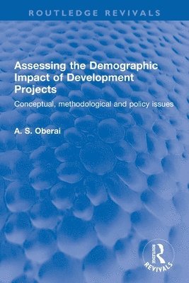 bokomslag Assessing the Demographic Impact of Development Projects