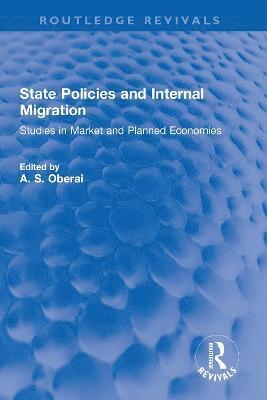 bokomslag State Policies and Internal Migration