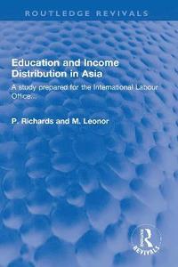 bokomslag Education and Income Distribution in Asia