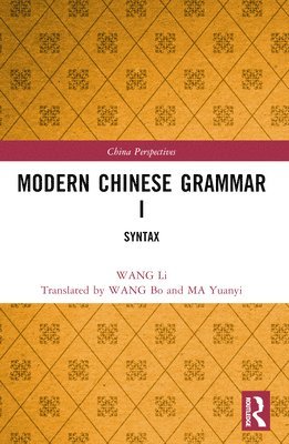 Modern Chinese Grammar I 1