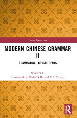 Modern Chinese Grammar II 1