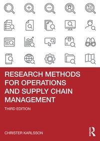 bokomslag Research Methods for Operations and Supply Chain Management