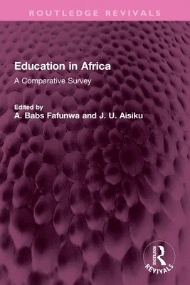 bokomslag Education in Africa