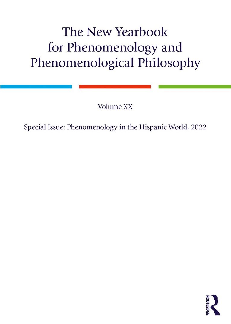 The New Yearbook for Phenomenology and Phenomenological Philosophy 1