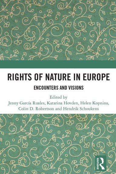 bokomslag Rights of Nature in Europe