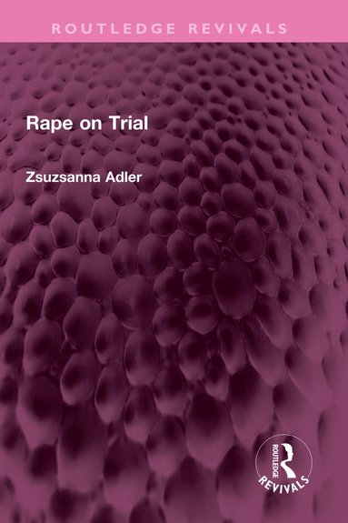bokomslag Rape on Trial