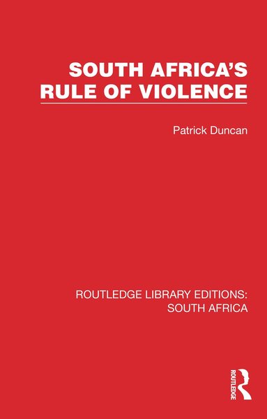 bokomslag South Africa's Rule of Violence