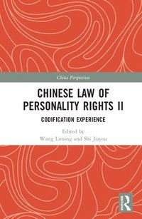 bokomslag Chinese Law of Personality Rights II