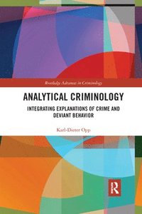 bokomslag Analytical Criminology