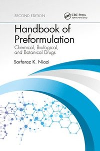 bokomslag Handbook of Preformulation