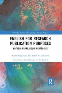 bokomslag English for Research Publication Purposes
