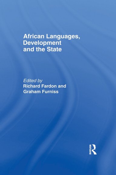 bokomslag African Languages, Development and the State