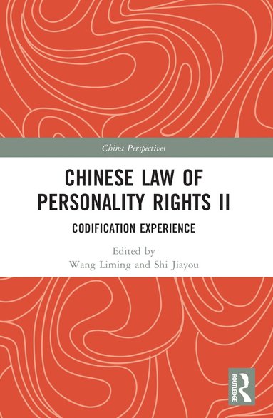 bokomslag Chinese Law of Personality Rights II