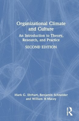 Organizational Climate and Culture 1