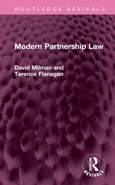 David Milman, Terence Flanagan - Modern Partnership Law, Inbunden