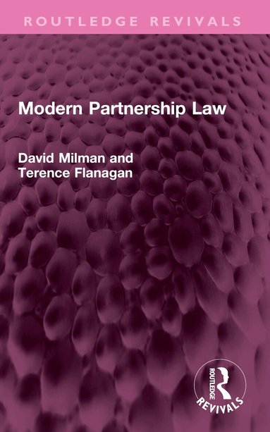 David Milman, Terence Flanagan - Modern Partnership Law, Häftad