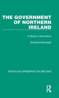 The Government of Northern Ireland 1