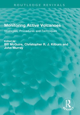 bokomslag Monitoring Active Volcanoes