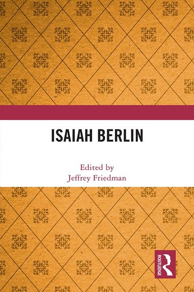 Jeffrey Friedman - Isaiah Berlin, Häftad