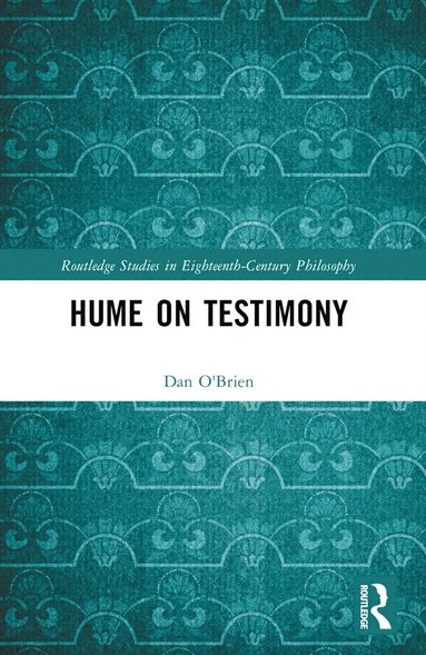 bokomslag Hume on Testimony