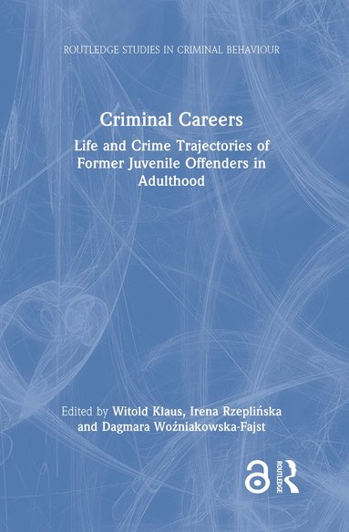 bokomslag Criminal Careers