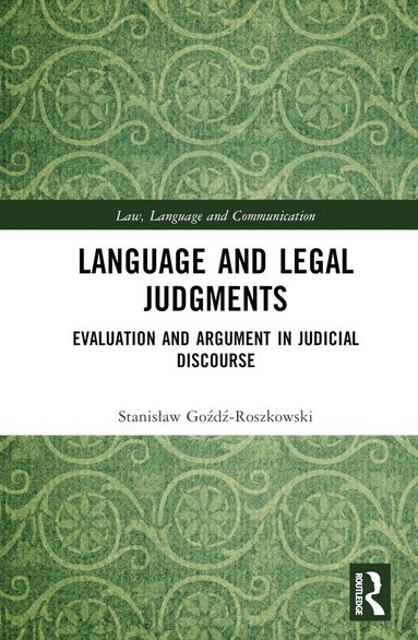 bokomslag Language and Legal Judgments