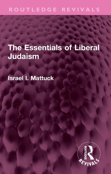 bokomslag Essentials of Liberal Judaism