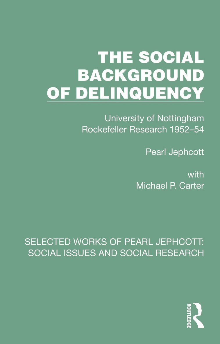 Social Background of Delinquency