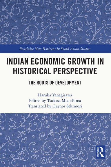 Haruka Yanagisawa, Tsukasa Mizushima - Indian Economic Growth in Historical Perspective, Häftad