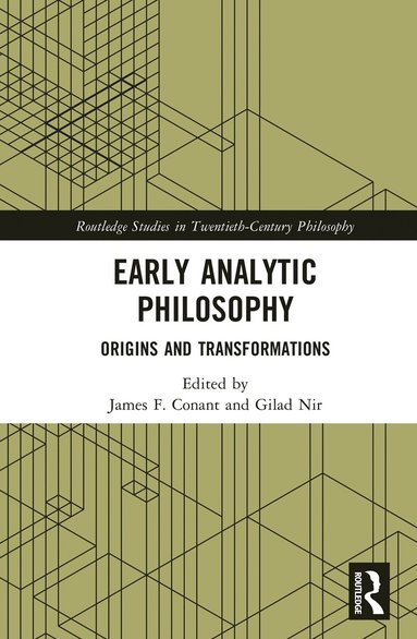 bokomslag Early Analytic Philosophy