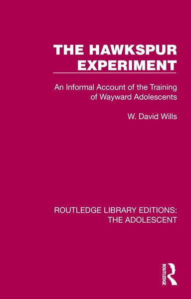 W. David Wills - Hawkspur Experiment, Häftad