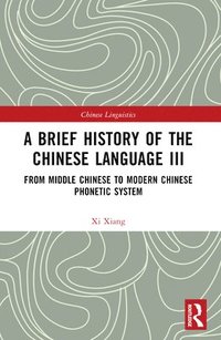 bokomslag A Brief History of the Chinese Language III