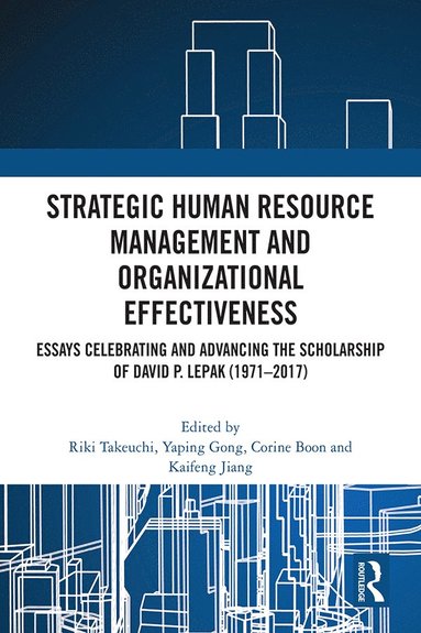 bokomslag Strategic Human Resource Management and Organizational Effectiveness