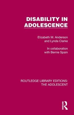 Disability in Adolescence 1