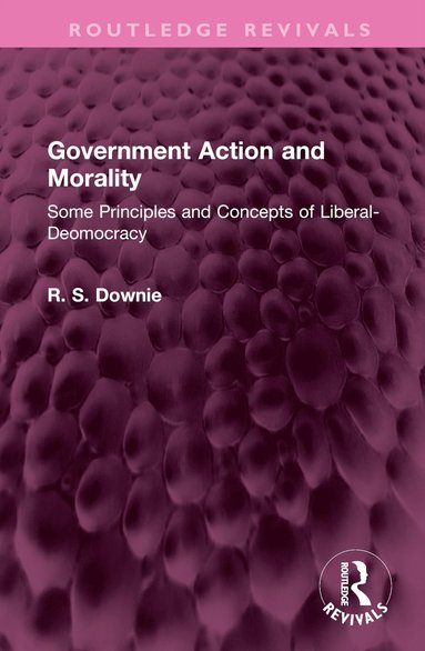 bokomslag Government Action and Morality