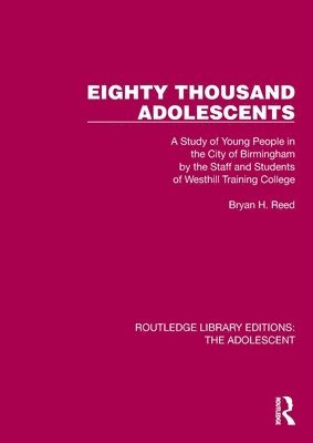 Bryan H. Reed - Eighty Thousand Adolescents, Häftad