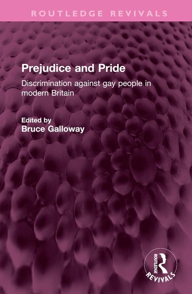 bokomslag Prejudice and Pride