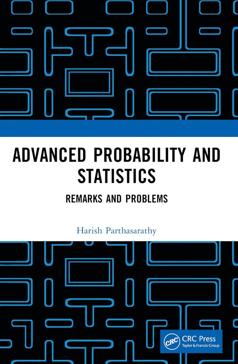 Harish Parthasarathy - Advanced Probability and Statistics, Häftad
