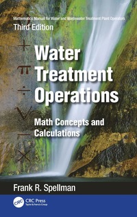 bokomslag Mathematics Manual for Water and Wastewater Treatment Plant Operators: Water Treatment Operations