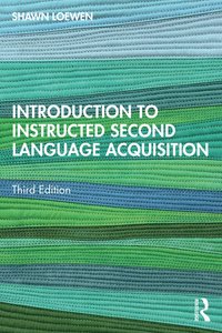 bokomslag Introduction to Instructed Second Language Acquisition