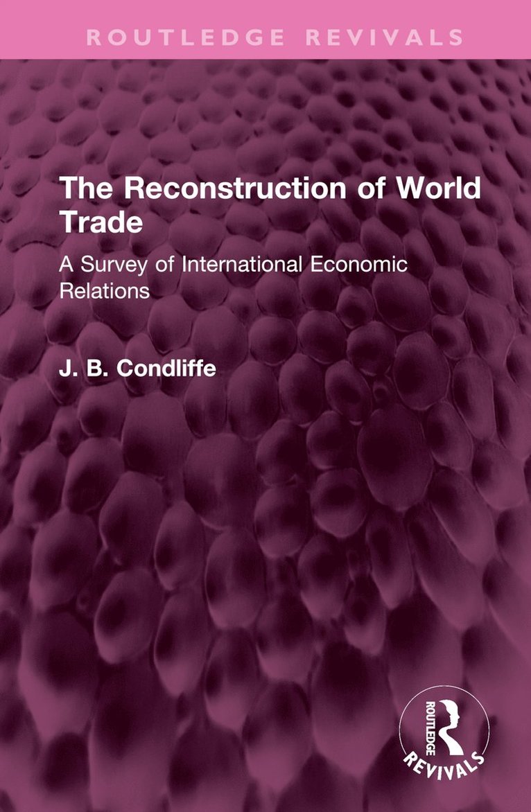 Reconstruction of World Trade