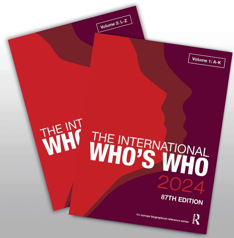 Europa Publications - International Who's Who 2024, Inbunden