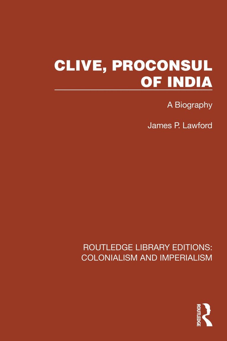 James P. Lawford - Clive, Proconsul of India, Häftad