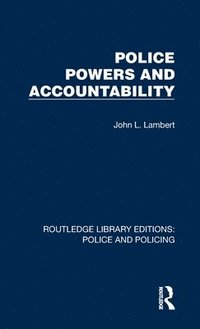 bokomslag Police Powers and Accountability