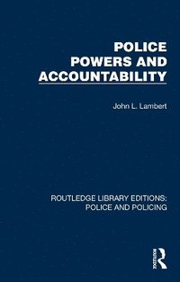 bokomslag Police Powers and Accountability