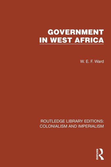 bokomslag Government in West Africa