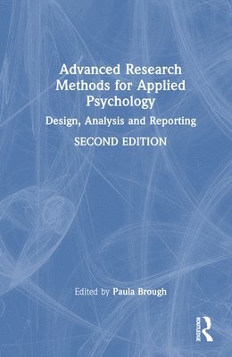 bokomslag Advanced Research Methods for Applied Psychology