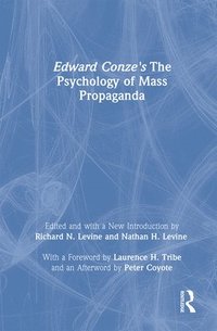 bokomslag Edward Conze's The Psychology of Mass Propaganda