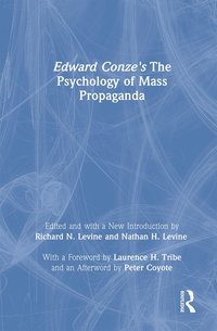 bokomslag Edward Conze's The Psychology of Mass Propaganda